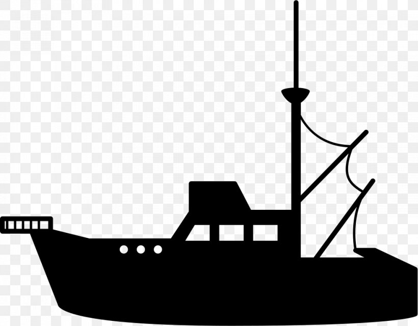 Boat, PNG, 981x766px, Boat, Black And White, Caravel, Fishing Vessel, Logo Download Free