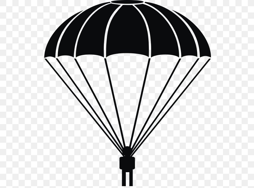 Clip Art Parachute Image, PNG, 574x606px, Parachute, Black, Black And ...