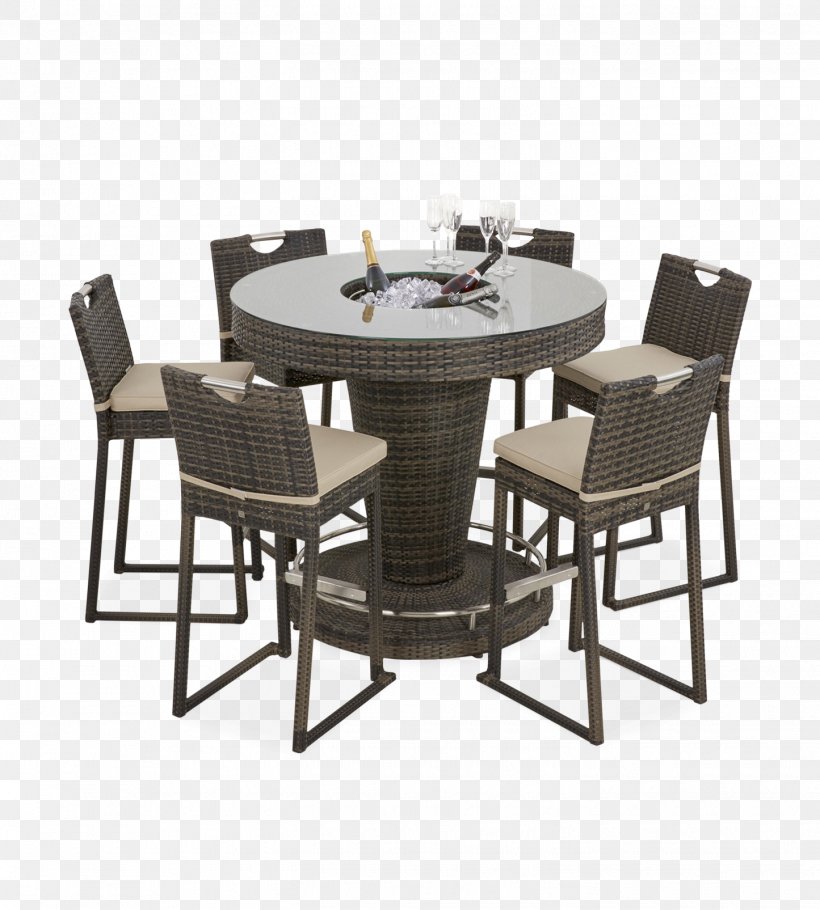 Table Rattan Garden Furniture Bar Stool Seat, PNG, 1445x1605px, Table, Auringonvarjo, Bar, Bar Stool, Bucket Download Free