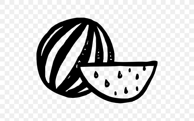 Vegetarian Cuisine Watermelon Food Fruit, PNG, 512x512px, Vegetarian Cuisine, Artwork, Berry, Black, Black And White Download Free