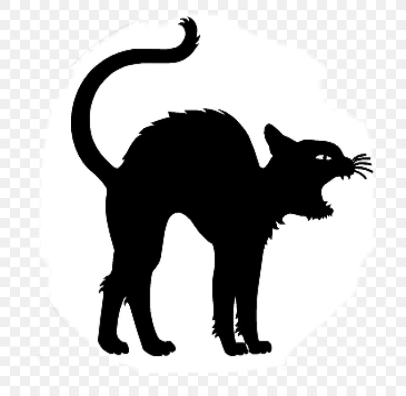 Black Cat Jack-o'-lantern Halloween Clip Art, PNG, 750x800px, Cat, Black, Black And White, Black Cat, Carnivoran Download Free