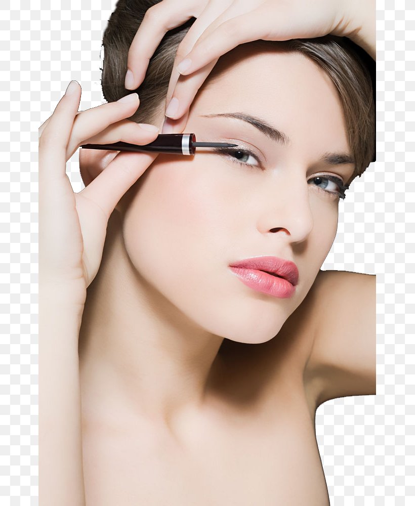 Eye Liner Cosmetics Eye Shadow Make-up Artist Kohl, PNG, 667x1000px, Eye Liner, Beauty, Brown Hair, Cheek, Chin Download Free