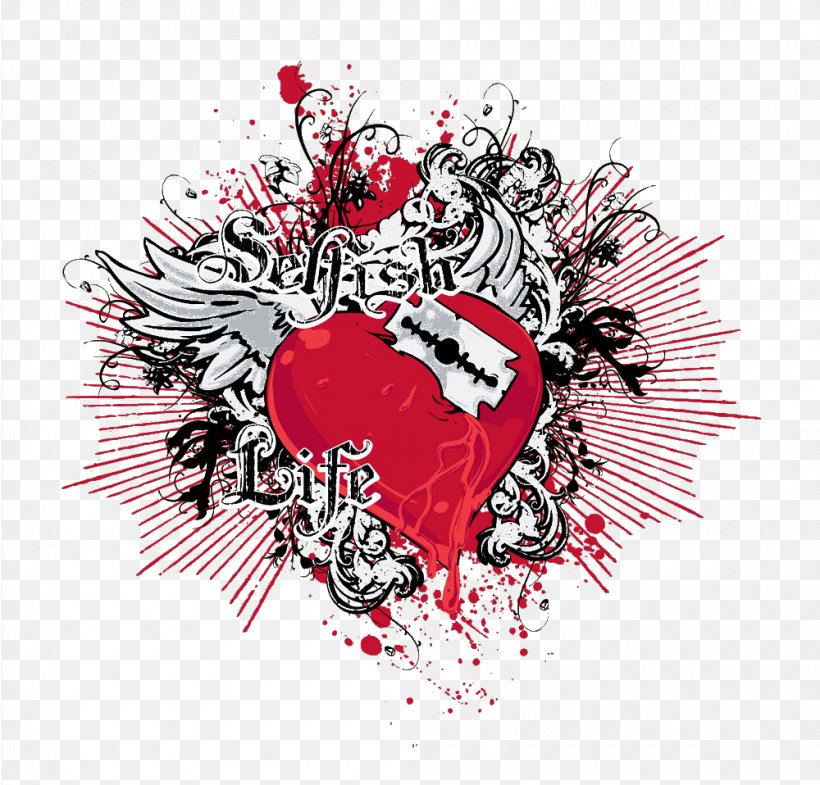 Heart Tattoo Razor, PNG, 1000x958px, Watercolor, Cartoon, Flower, Frame, Heart Download Free