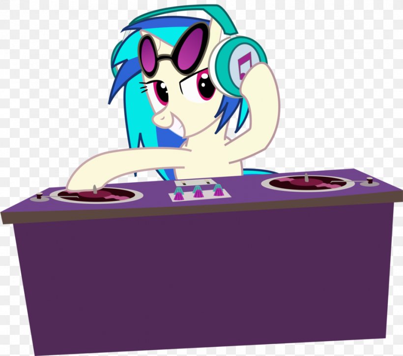 My Little Pony DJ Pon-3 Disc Jockey Equestria, PNG, 952x840px, Watercolor, Cartoon, Flower, Frame, Heart Download Free