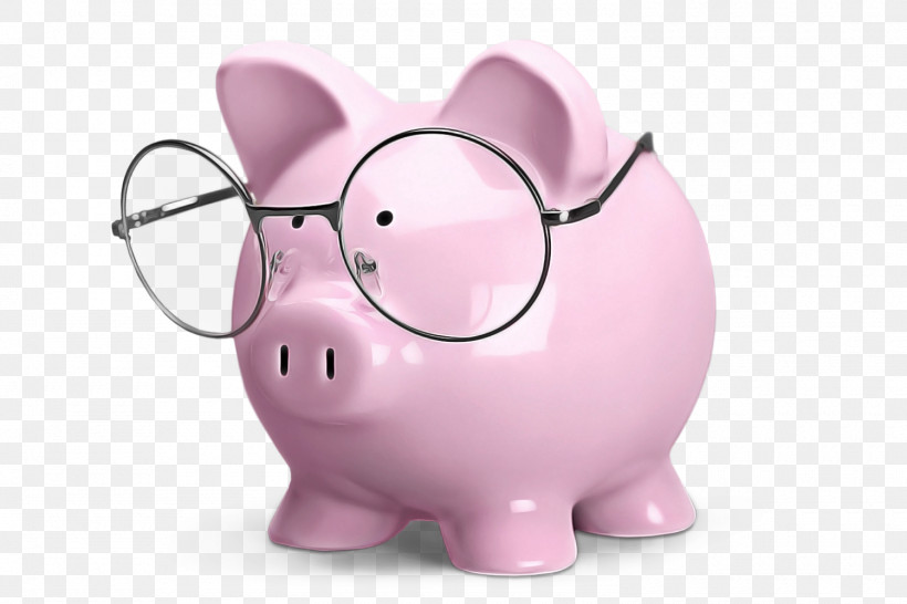 Piggy Bank, PNG, 1500x1000px, Piggy Bank, Animal Figure, Glasses, Money Handling, Pink Download Free