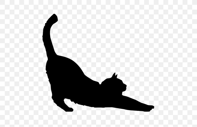 Siamese Cat Kitten Tonkinese Cat Silhouette, PNG, 530x530px, Siamese Cat, Black, Black And White, Black Cat, Carnivoran Download Free