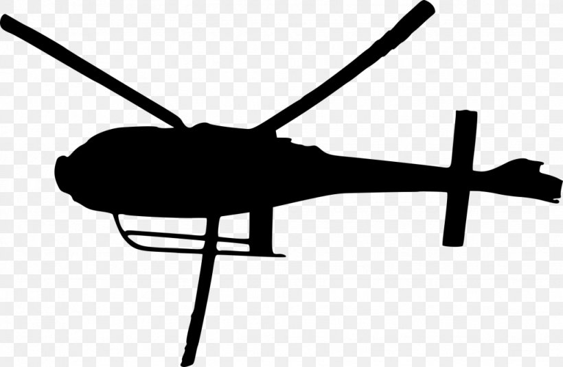 Helicopter Clip Art Silhouette Image, PNG, 1024x669px, Helicopter, Aircraft, Helicopter Rotor, Military Helicopter, Rotorcraft Download Free