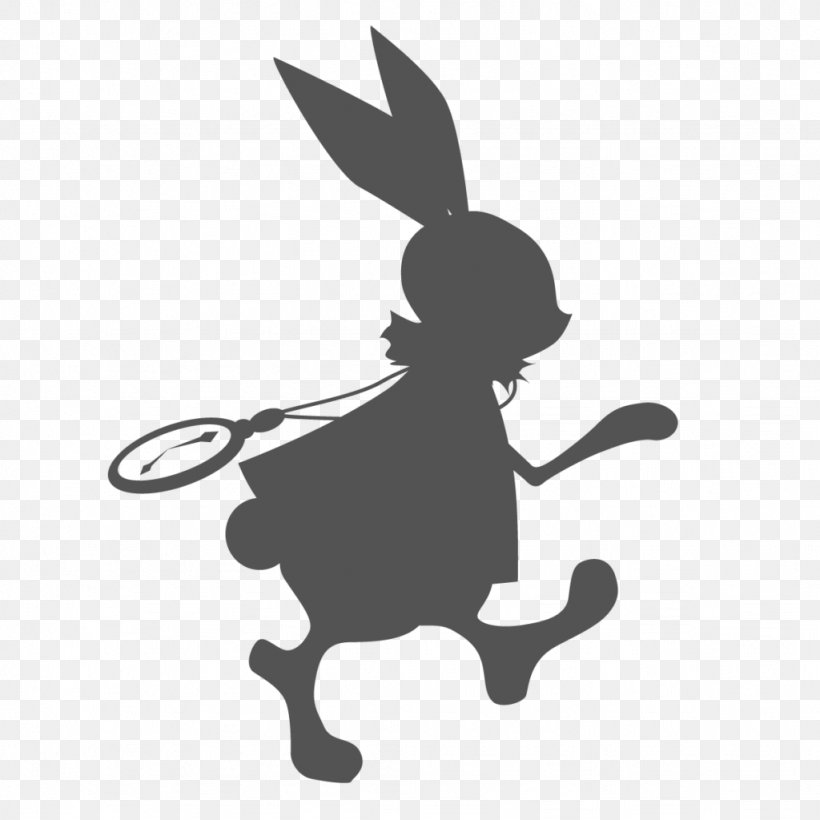 Cartoon Stencil Rabbit Animation Logo, PNG, 1024x1024px, Cartoon, Animation, Hare, Logo, Rabbit Download Free