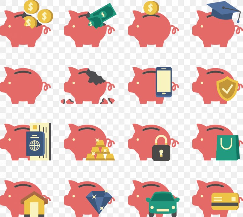 Piggy Bank Saving Money Icon, PNG, 876x783px, Piggy Bank, Alcancxeda, Bank, Drawing, Fictional Character Download Free
