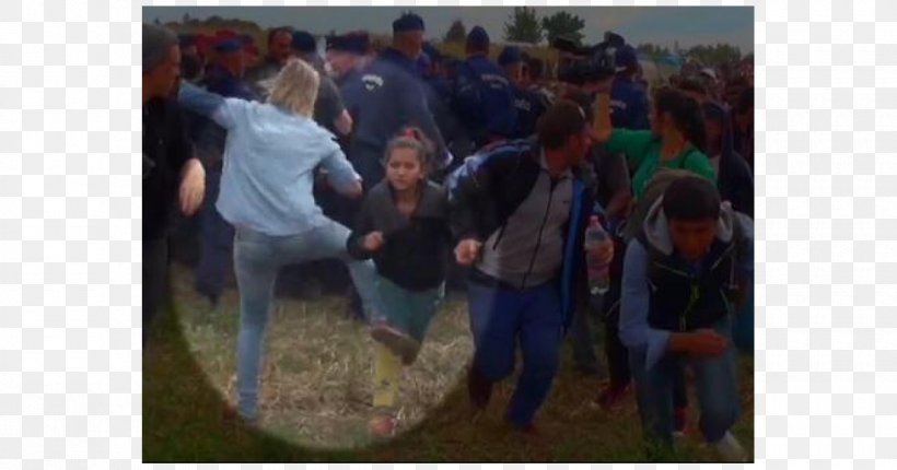 Röszke Petra László Incident Refugee Hungarian European Migrant Crisis, PNG, 1200x630px, Refugee, Camera Operator, Community, Crowd, Europe Download Free