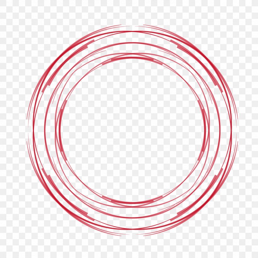 Vector Red Circle Hand-painted Hollow Circle, PNG, 1501x1501px, Red, Area, Button, Color, Computer Graphics Download Free