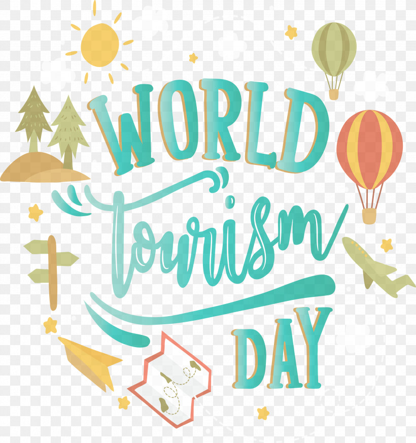 World Tourism Day Travel, PNG, 2815x3000px, World Tourism Day, Area, Balloon, Happiness, Line Download Free