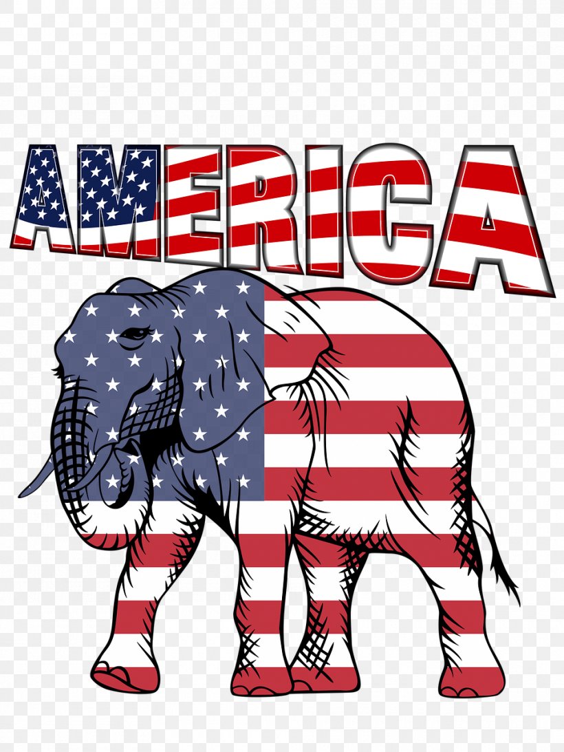 Flag Of The United States Elephantidae African Bush Elephant Clip Art, PNG, 960x1280px, United States, African Bush Elephant, African Elephant, Area, Art Download Free