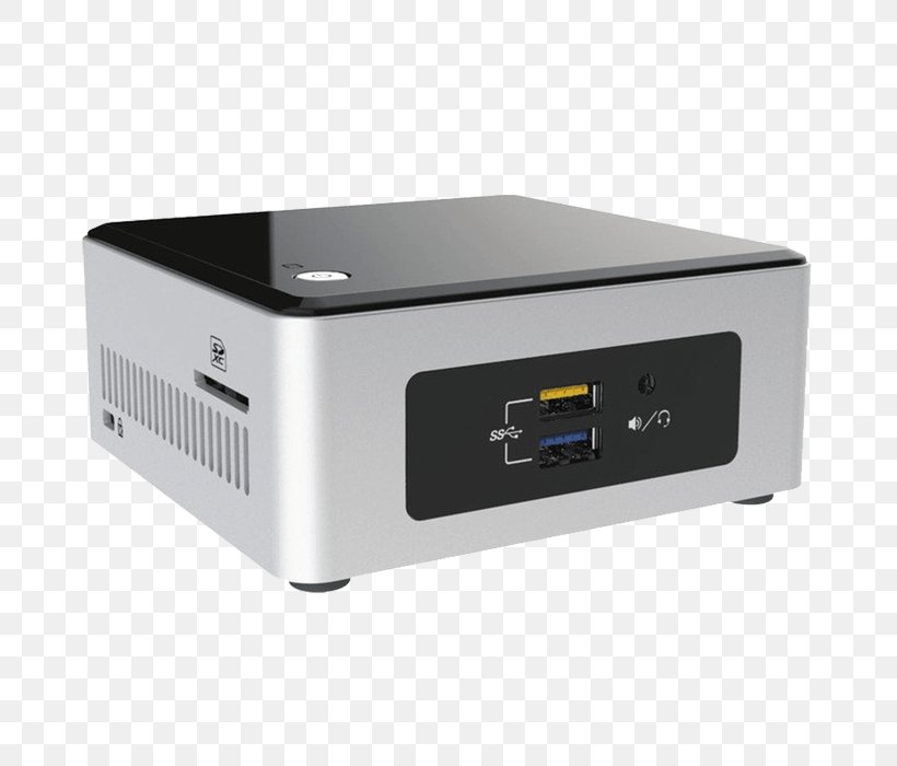 Intel Graphics Technology Next Unit Of Computing Barebone Computers Small Form Factor, PNG, 700x700px, Intel, Barebone Computers, Celeron, Desktop Computers, Electronic Device Download Free