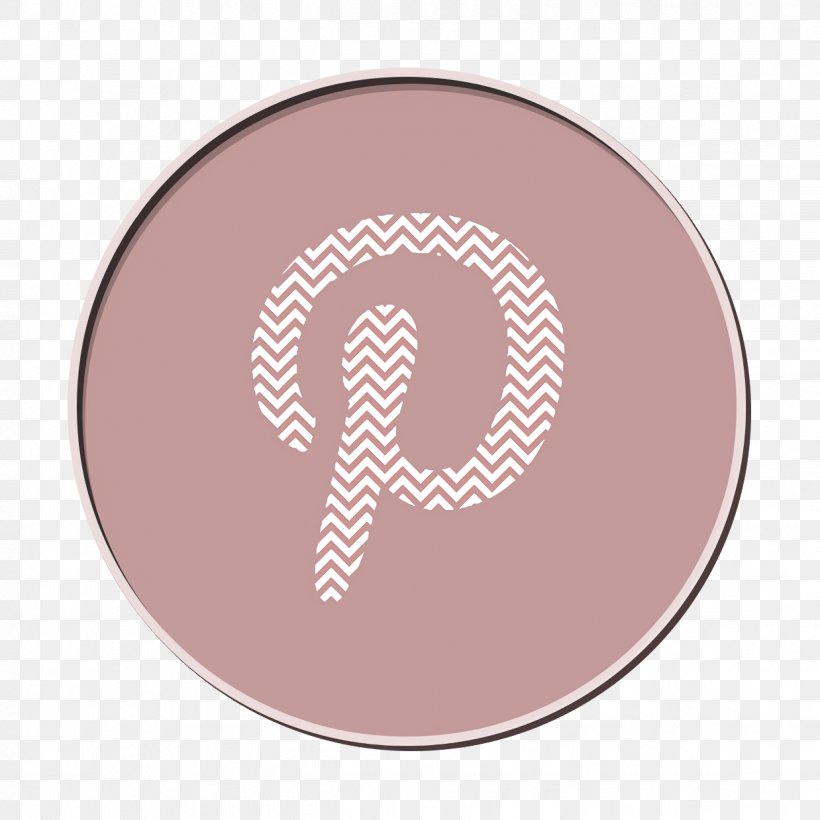 Pinterest Icon, PNG, 1238x1238px, Pinterest Icon, Brown, Meter, Number, Pink Download Free