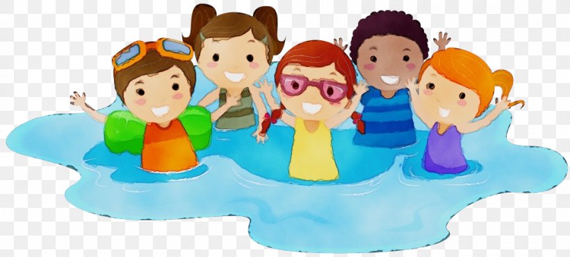 Swim Cartoon, PNG, 1000x453px, Watercolor, Animation, Cartoon, Child, Fun Download Free