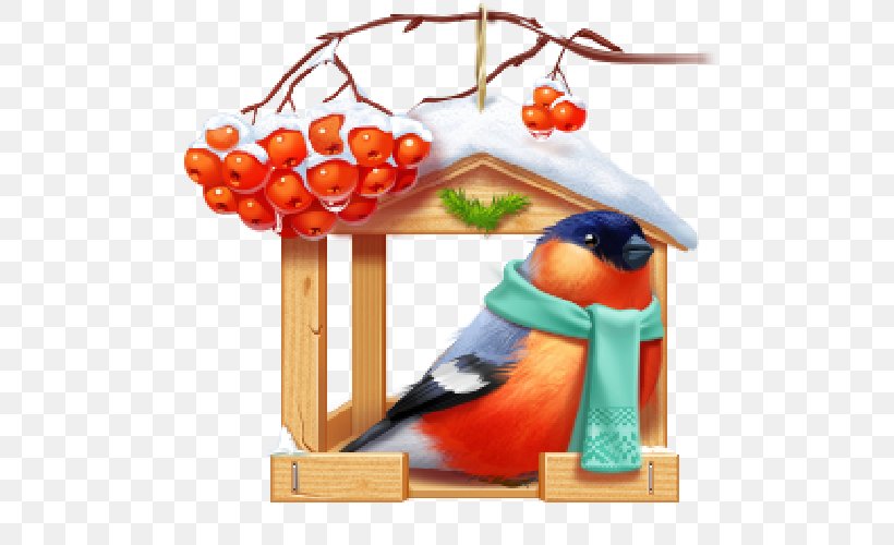 Bird Nest Box Clip Art, PNG, 500x500px, Bird, Bird Feeders, Bird Supply, Bullfinch, Christmas Download Free