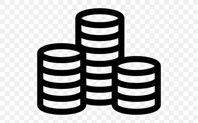 Stock Exchange Coin Money, PNG, 512x512px, Stock, Bank, Black And White, Coin, Currency Download Free