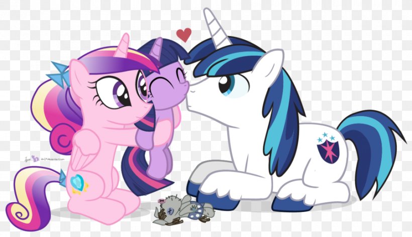 Twilight Sparkle Pony Princess Cadance Pinkie Pie DeviantArt, PNG, 900x518px, Watercolor, Cartoon, Flower, Frame, Heart Download Free