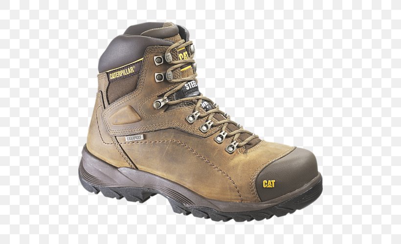 Caterpillar Inc. Steel-toe Boot Shoe Footwear, PNG, 500x500px, Caterpillar Inc, Boot, Brown, Clothing, Cross Training Shoe Download Free