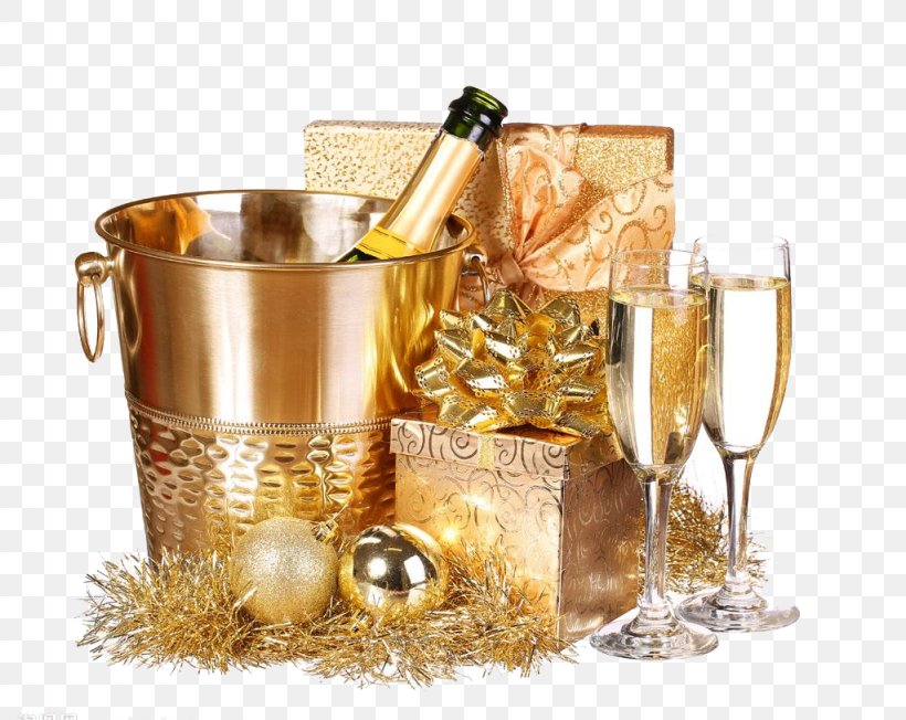 Champagne New Years Eve Gift Christmas, PNG, 1024x815px, Champagne, Alcoholic Drink, Brass, Champagne Glass, Christmas Download Free