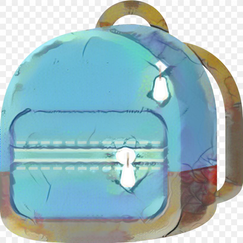 Backpack Cartoon, PNG, 2000x2000px, Blue, Aqua, Backpack, Bag, Turquoise Download Free