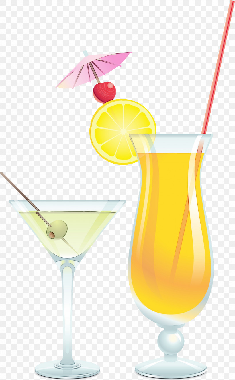 Drink Cocktail Garnish Alcoholic Beverage Martini Glass Non-alcoholic Beverage, PNG, 1858x3000px, Watercolor, Alcoholic Beverage, Classic Cocktail, Cocktail, Cocktail Garnish Download Free