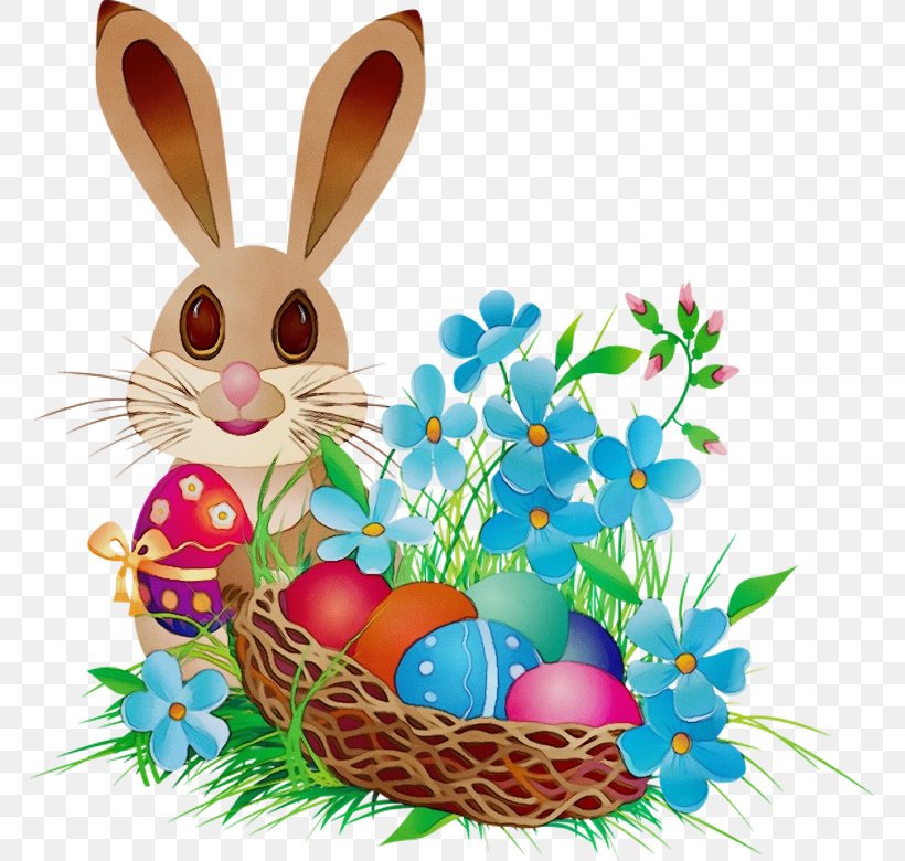 Easter Egg Background, PNG, 765x780px, Watercolor, Congratulations, Cuadro, Domestic Rabbit, Easter Download Free