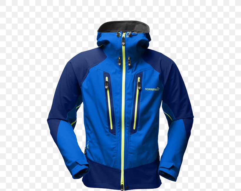 Hoodie Polar Fleece Jacket Softshell Windstopper, PNG, 520x648px, Hoodie, Blue, Bluza, Breathability, Cobalt Blue Download Free