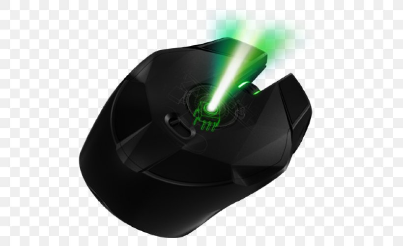 Computer Mouse Razer Inc. Wireless Gamer Bluetooth, PNG, 500x500px, Computer Mouse, Bluetooth, Computer, Computer Component, Dots Per Inch Download Free