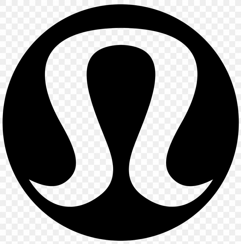 Lululemon Athletica Logo Vancouver Yoga Company, PNG, 2766x2798px, Lululemon Athletica, Area, Artwork, Black And White, Brand Download Free