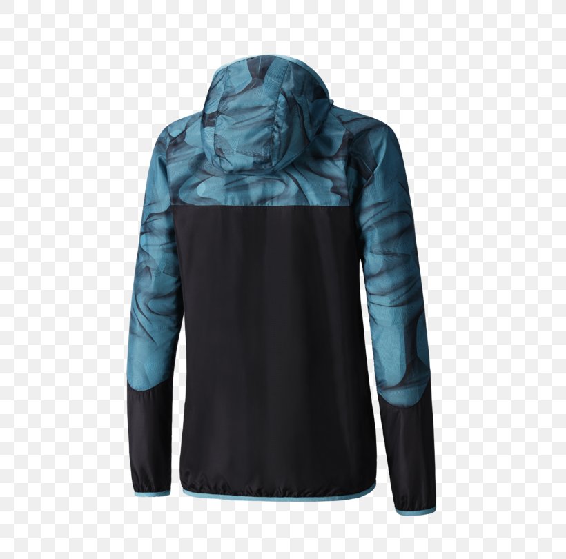 Hoodie Jacket Mizuno Corporation Textile Blue, PNG, 540x810px, Hoodie, Black, Blue, Color, Green Download Free