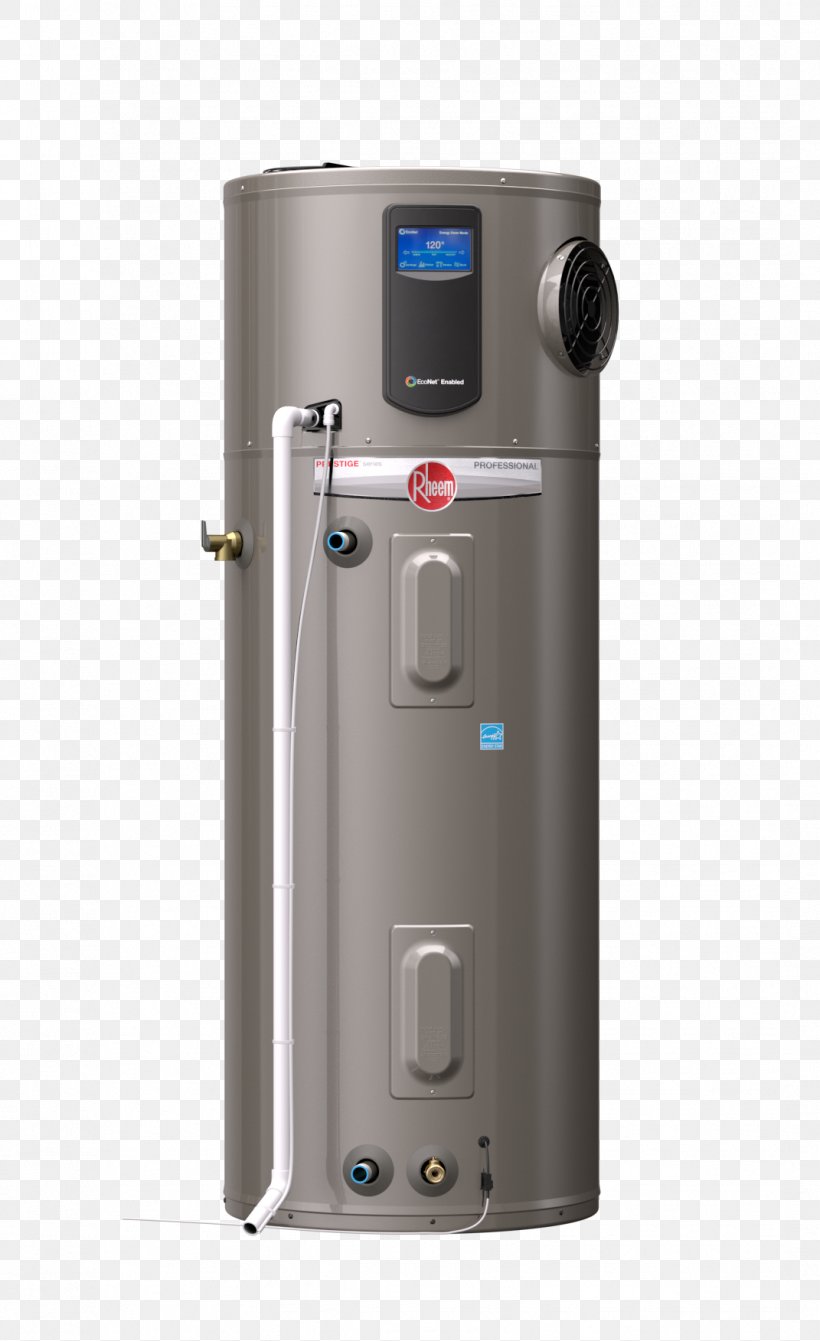 Water Heating Electric Heating Rheem Heat Pump Natural Gas, PNG, 1071x1752px, Water Heating, Central Heating, Cylinder, Electric Heating, Electricity Download Free