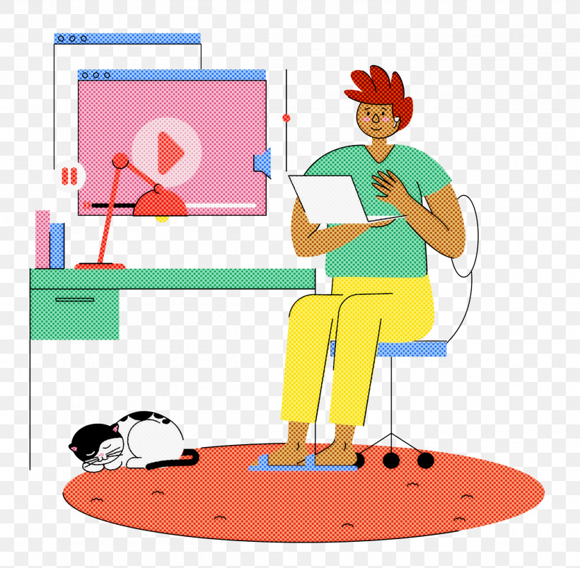 Work At Home Working, PNG, 2499x2450px, Work At Home, Behavior, Geometry, Human, Joint Download Free