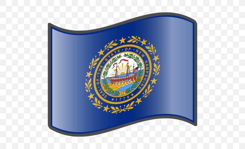 Flag And Seal Of New Hampshire Virginia State Flag, PNG, 500x500px, New Hampshire, Brand, Emblem, Flag, Flag And Seal Of Virginia Download Free