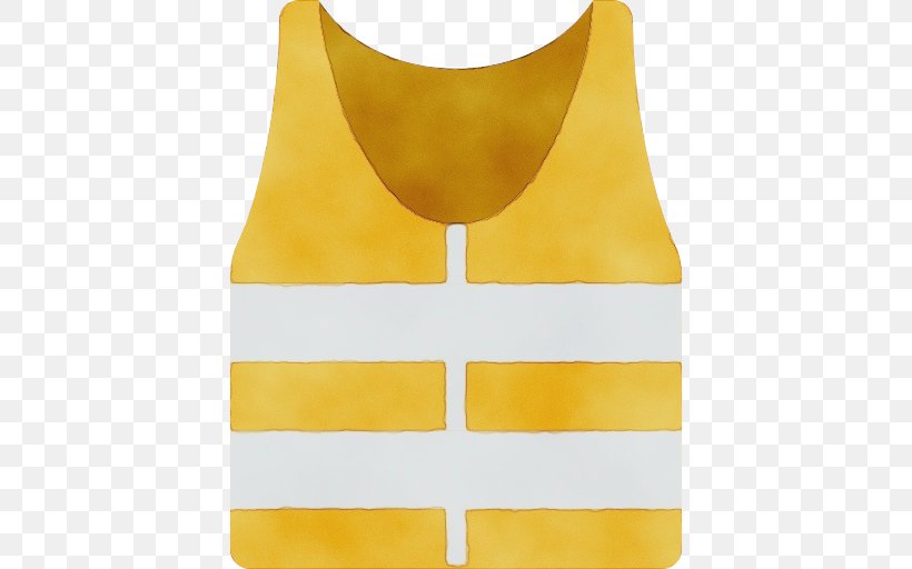 Yellow Clothing High-visibility Clothing Active Tank Outerwear, PNG, 512x512px, Watercolor, Active Tank, Clothing, Highvisibility Clothing, Neck Download Free