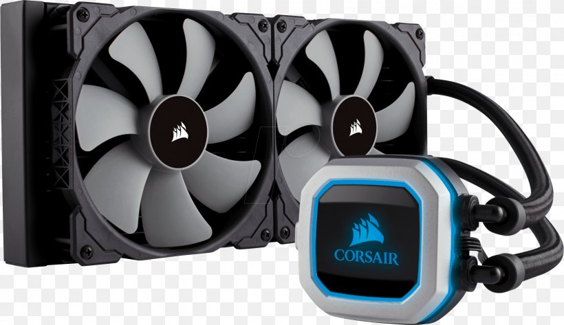 Corsair Hydro Series CPU Cooler Computer System Cooling Parts CORSAIR Hydro Pro Rgb Liquid Cpu Cooler Corsair Components Power Supply Unit, PNG, 1631x941px, Computer System Cooling Parts, Advanced Micro Devices, Audio, Audio Equipment, Computer Cooling Download Free