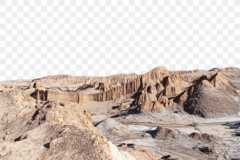 Atacama Desert San Pedro De Atacama Antofagasta Outcrop, PNG, 1920x1280px, Watercolor, Antofagasta, Arid, Atacama Desert, Chile Download Free