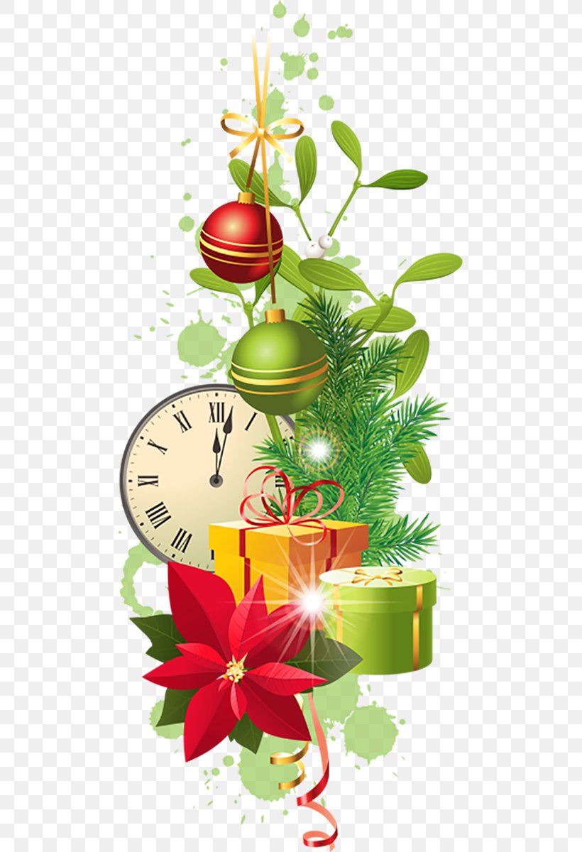 Clip Art Christmas Day Christmas Tree Floral Ornament, PNG, 486x1200px, Christmas Day, Bombka, Branch, Christmas, Christmas Decoration Download Free
