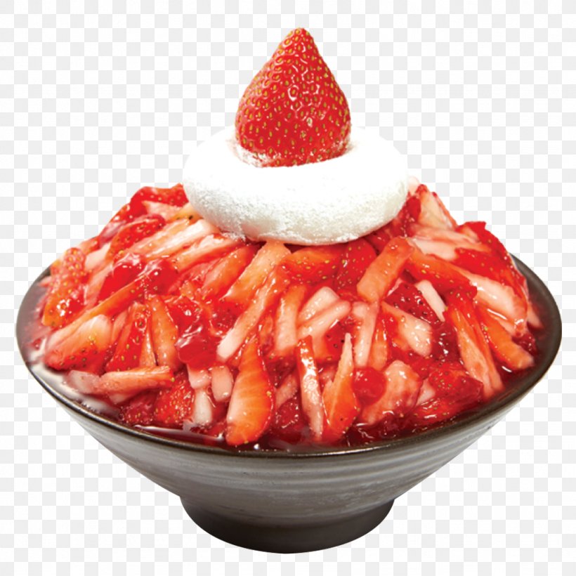 Kakigōri Sulbing Harajuku Sorbic Sendai Strawberry Daifuku, PNG, 1024x1024px, Sulbing Harajuku, Adzuki Bean, Daifuku, Dessert, Flavor Download Free