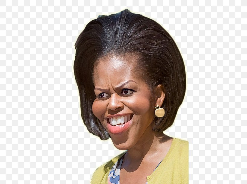 Michelle Obama First Lady Of The United States Clip Art, PNG, 433x612px, Michelle Obama, Barack Obama, Bill Clinton, Black Hair, Brown Hair Download Free
