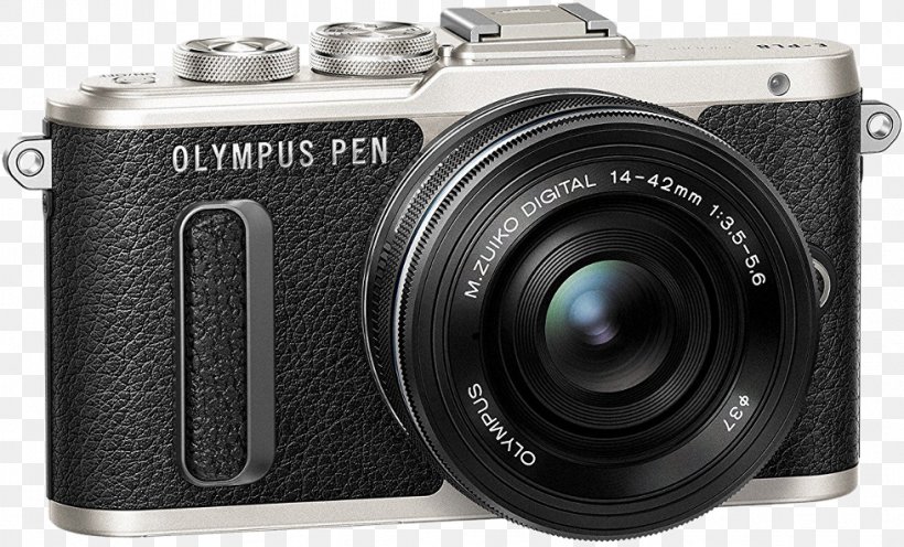 Olympus PEN E-PL8 Mirrorless Interchangeable-lens Camera Olympus PEN E-P5, PNG, 979x593px, Camera, Camera Accessory, Camera Lens, Cameras Optics, Digital Camera Download Free