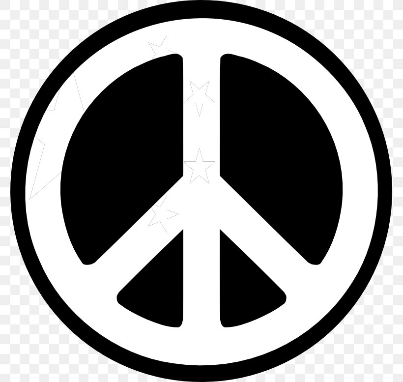 Peace Symbols Clip Art, PNG, 777x777px, Peace Symbols, Area, Black And White, Free Content, Line Art Download Free