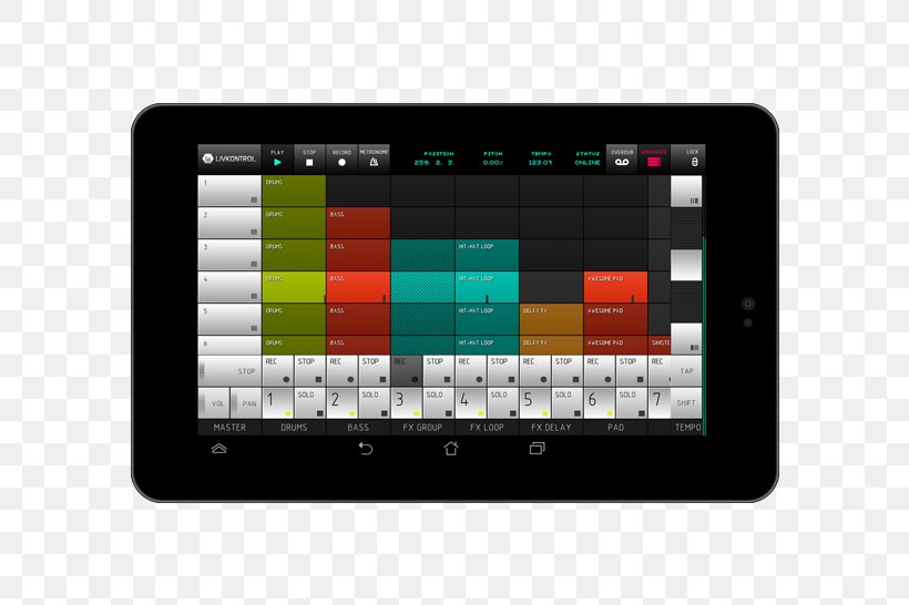 Ableton Live Android MIDI Tablet Computers, PNG, 690x546px, Ableton Live, Ableton, Android, Bitwig Studio, Computer Download Free