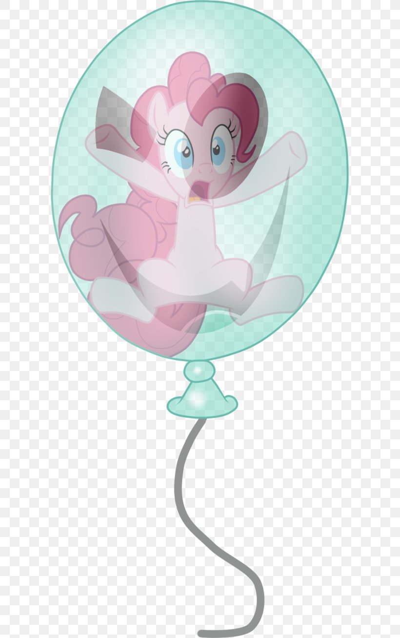 Balloon Pinkie Pie Drawing DeviantArt, PNG, 611x1307px, Watercolor, Cartoon, Flower, Frame, Heart Download Free