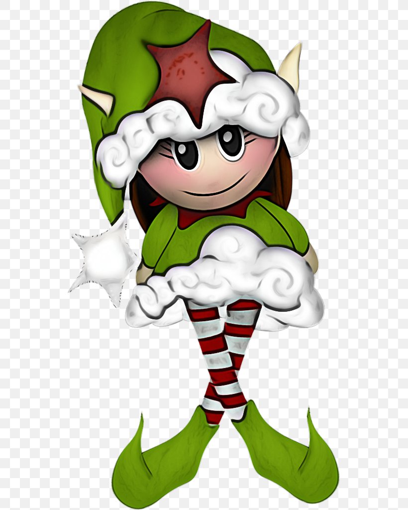 Christmas Elf, PNG, 549x1024px, Cartoon, Christmas, Christmas Elf, Plant Download Free