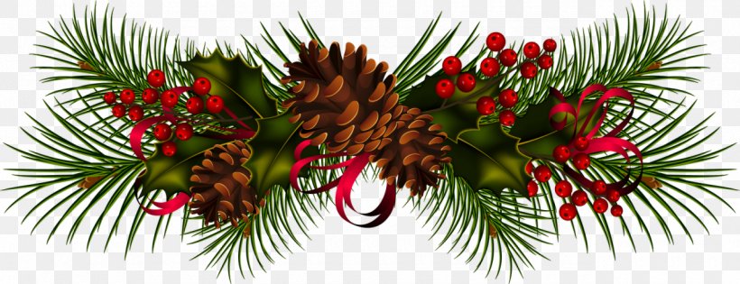 Conifer Cone Christmas Pine Clip Art, PNG, 1280x492px, Conifer Cone, Branch, Christmas, Christmas Decoration, Christmas Ornament Download Free