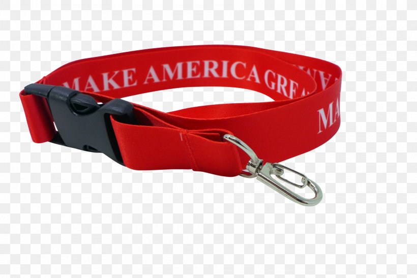 Lanyard Leash Key Chains Badge Make America Great Again, PNG, 1920x1282px, Lanyard, Badge, Chain, Collar, Dog Download Free