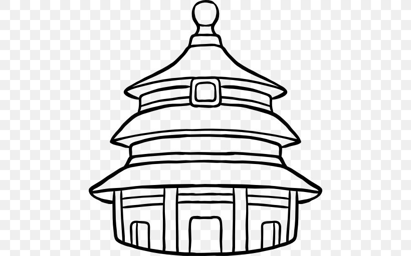 Temple Of Heaven Amazon.com Amazon Web Services Clip Art, PNG, 512x512px, Temple Of Heaven, Amazon Web Services, Amazoncom, Artwork, Black And White Download Free