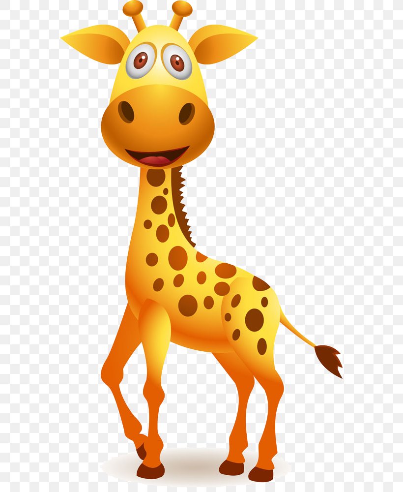 Giraffe Cartoon Royalty-free Clip Art, PNG, 575x1000px, Giraffe, Cartoon, Fotosearch, Giraffidae, Mammal Download Free